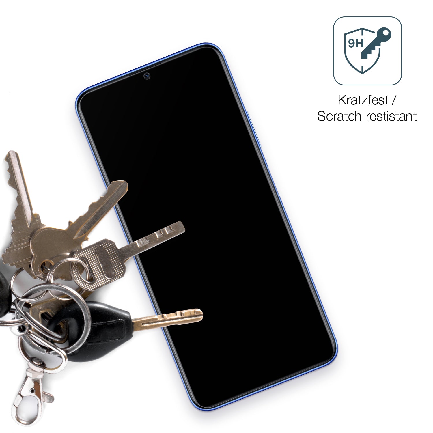dipos Displayschutz für Huawei Nova Y70, mattierte Oberfläche, robuste Festigkeit und perfekte Passform