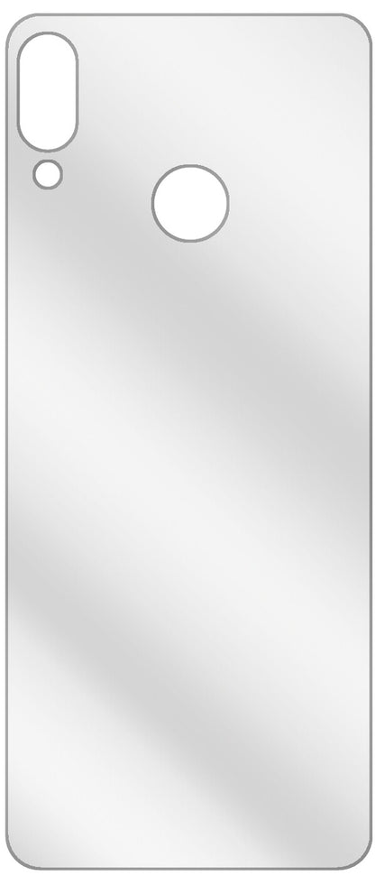 dipos Displayschutz für Huawei P Smart (2019) Rückseite, transparente Oberfläche, geringe Dicke und perfekte Passform