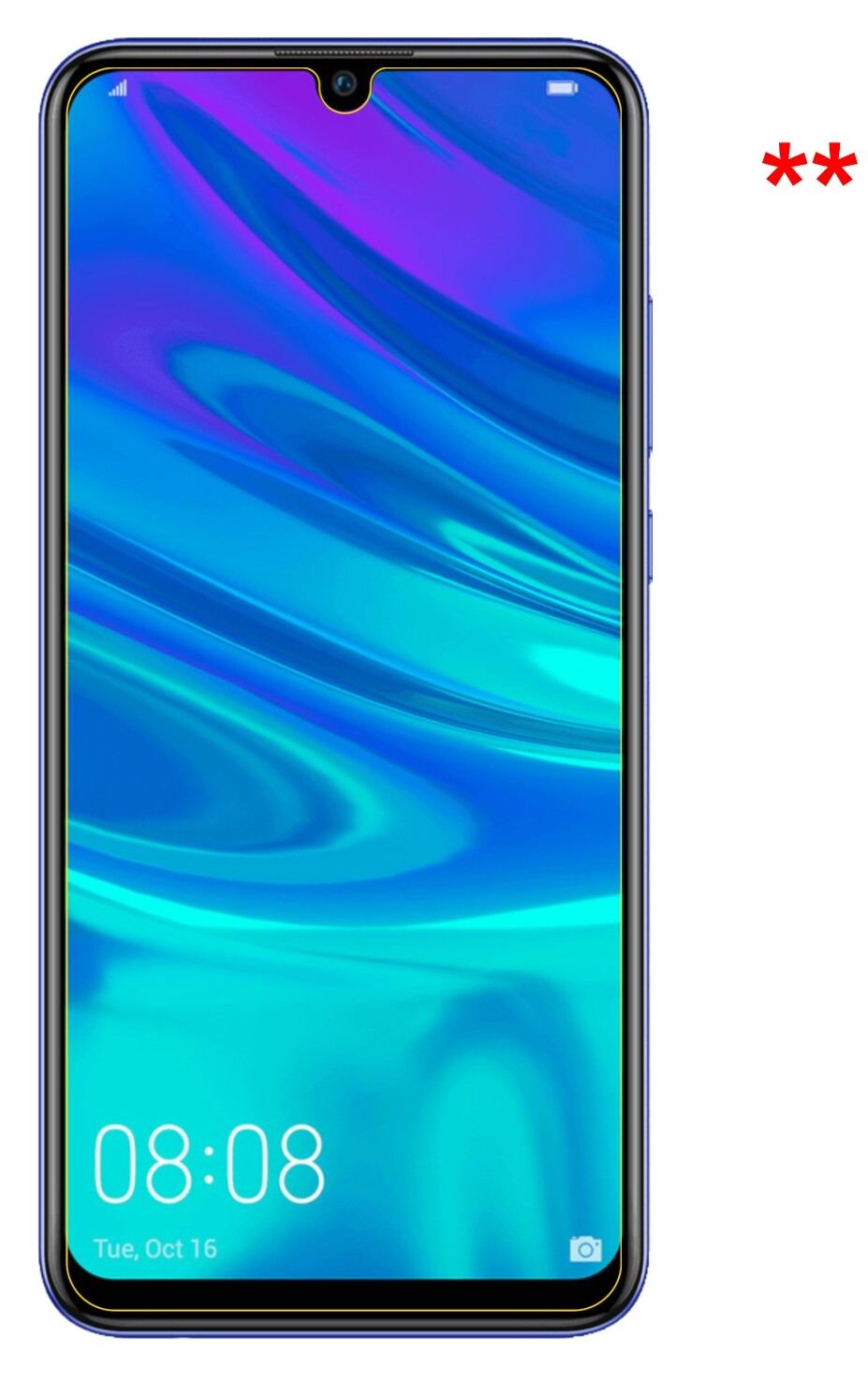 dipos Displayschutz für Huawei P Smart Plus (2019), mattierte Oberfläche, robuste Festigkeit und perfekte Passform