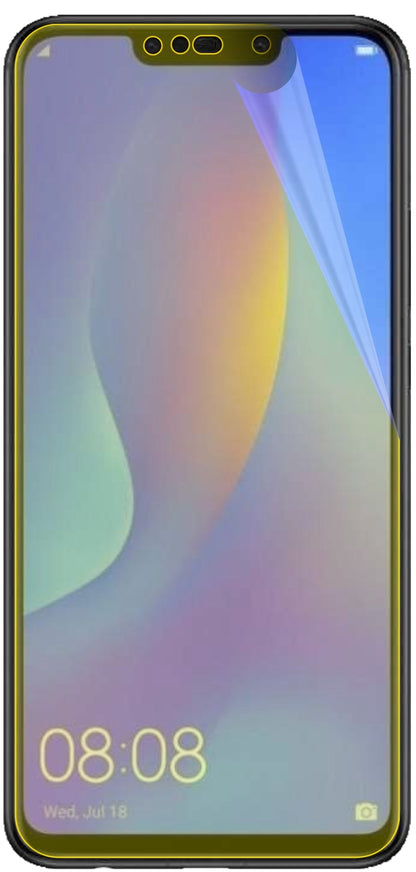 dipos Displayschutz für Huawei P Smart Plus, transparente Oberfläche, geringe Dicke und perfekte Passform