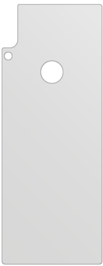 dipos Displayschutz für Huawei P Smart Pro (2020) Rückseite, mattierte Oberfläche, geringe Dicke und perfekte Passform