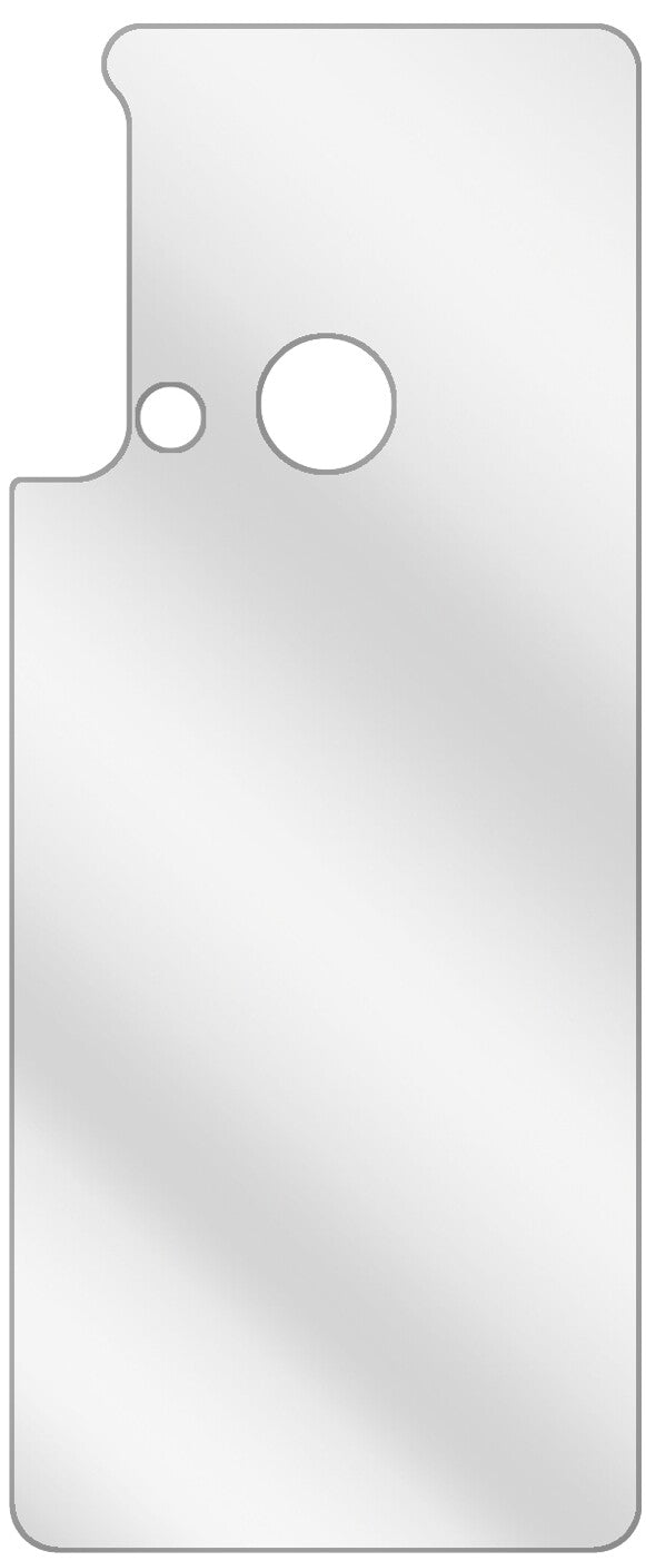 dipos Displayschutz für Huawei P20 lite (2019) Rückseite, transparente Oberfläche, geringe Dicke und perfekte Passform