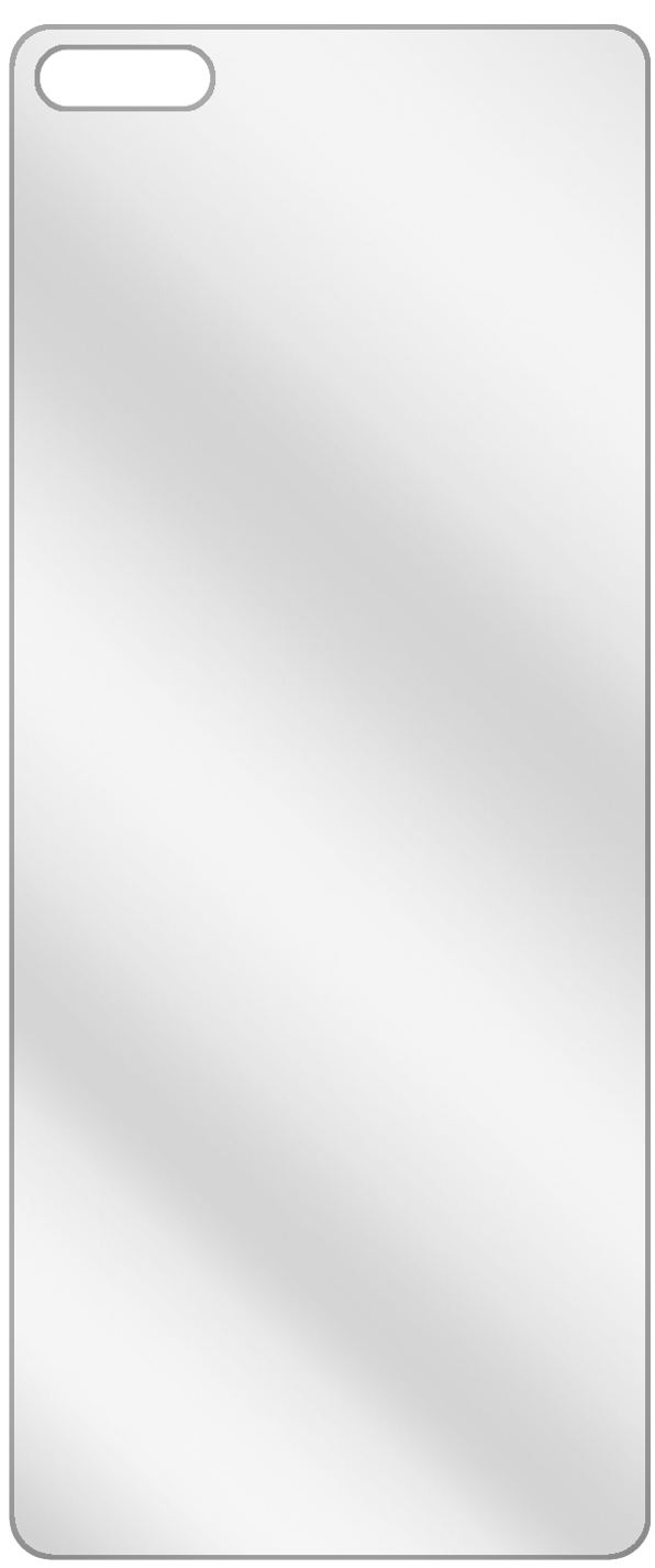 dipos Displayschutz für Huawei P40, transparente Oberfläche, geringe Dicke und perfekte Passform