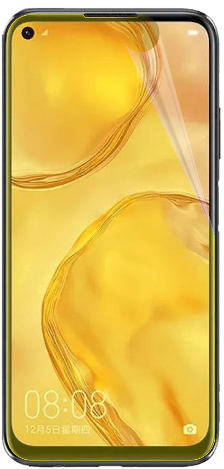 dipos Displayschutz für Huawei P40 Lite, transparente Oberfläche, geringe Dicke und perfekte Passform