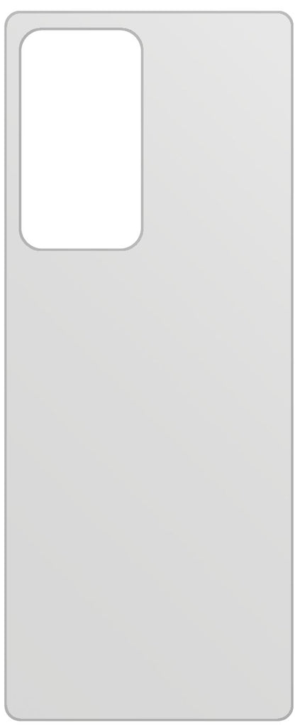 dipos Displayschutz für Huawei P40 Rückseite, mattierte Oberfläche, geringe Dicke und perfekte Passform