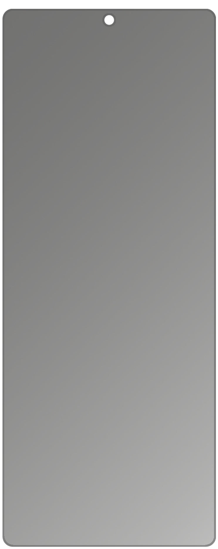 dipos Displayschutz für Huawei P50, mattierte Oberfläche, Blickschutzfilter und perfekter Passform