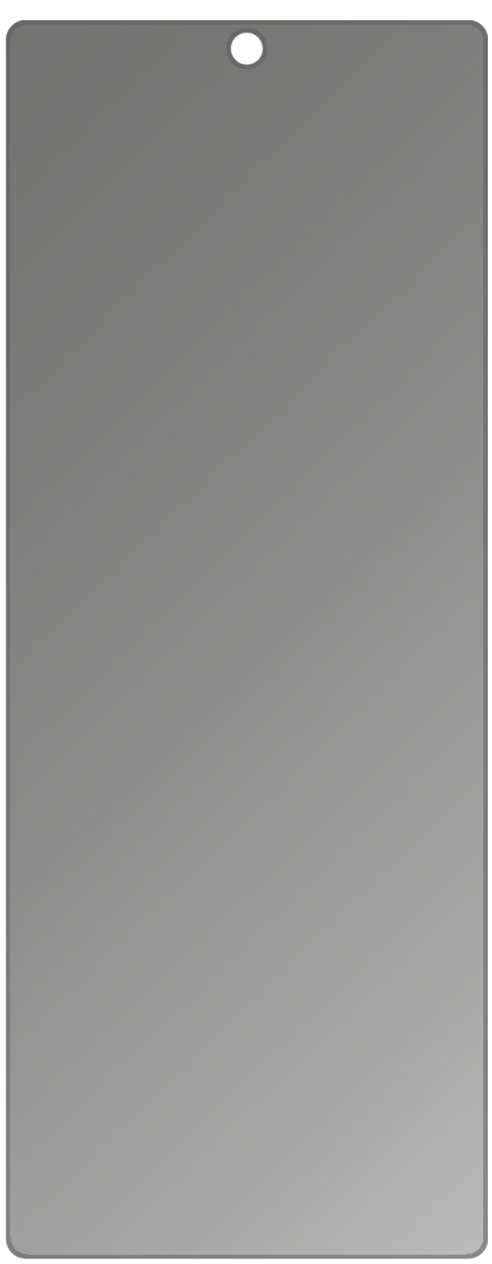 dipos Displayschutz für Huawei P50 Pro, mattierte Oberfläche, Blickschutzfilter und perfekter Passform