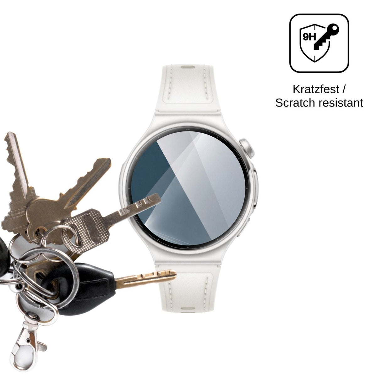 2x Screen Protector for Huawei Watch 6 42mm Flexible Glass 9H dipos