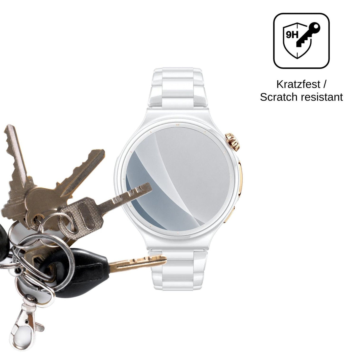 2x Screen Protector for Huawei Watch 6 Pro matte Flexible Glass 9H dipos