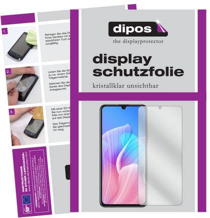 2x Schutzfolie klar für Huawei Enjoy Z 5G Display-Schutzfolie