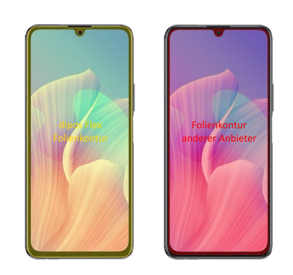 3x Screen Protector for Huawei Enjoy Z 5G Protective Film covers 100% dipos Flex