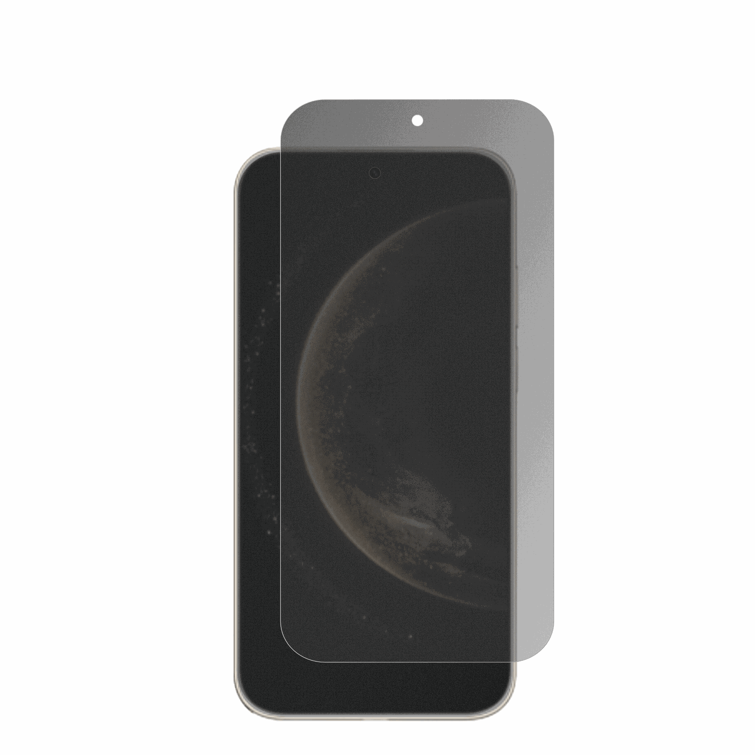 huaweimate 70 air mit aufgebrachter dipos Flex Schutzfolie, die seitliche Einblicke blockiert
