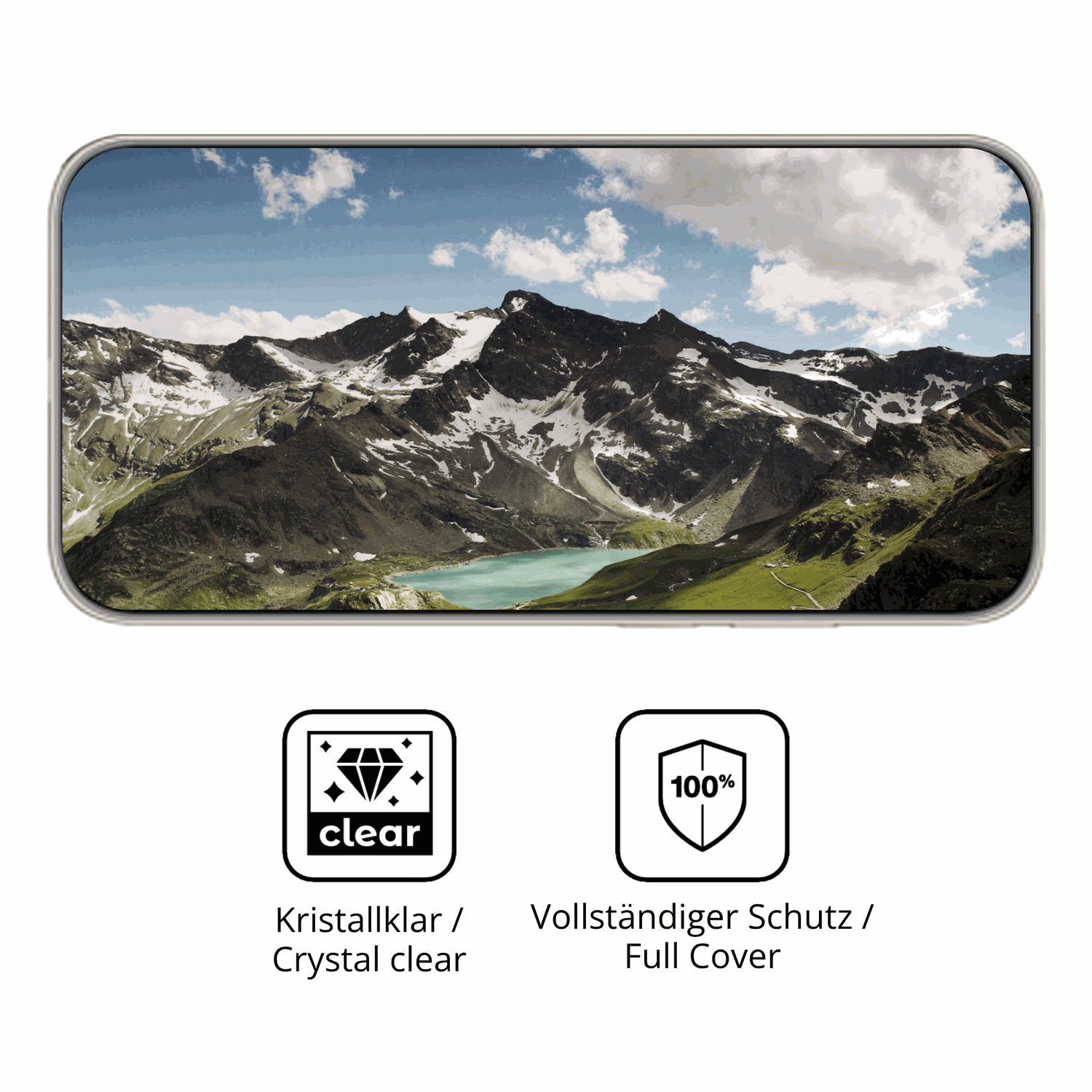 Dünne und klare Folie passend zugeschnitten für huaweimate 70 air