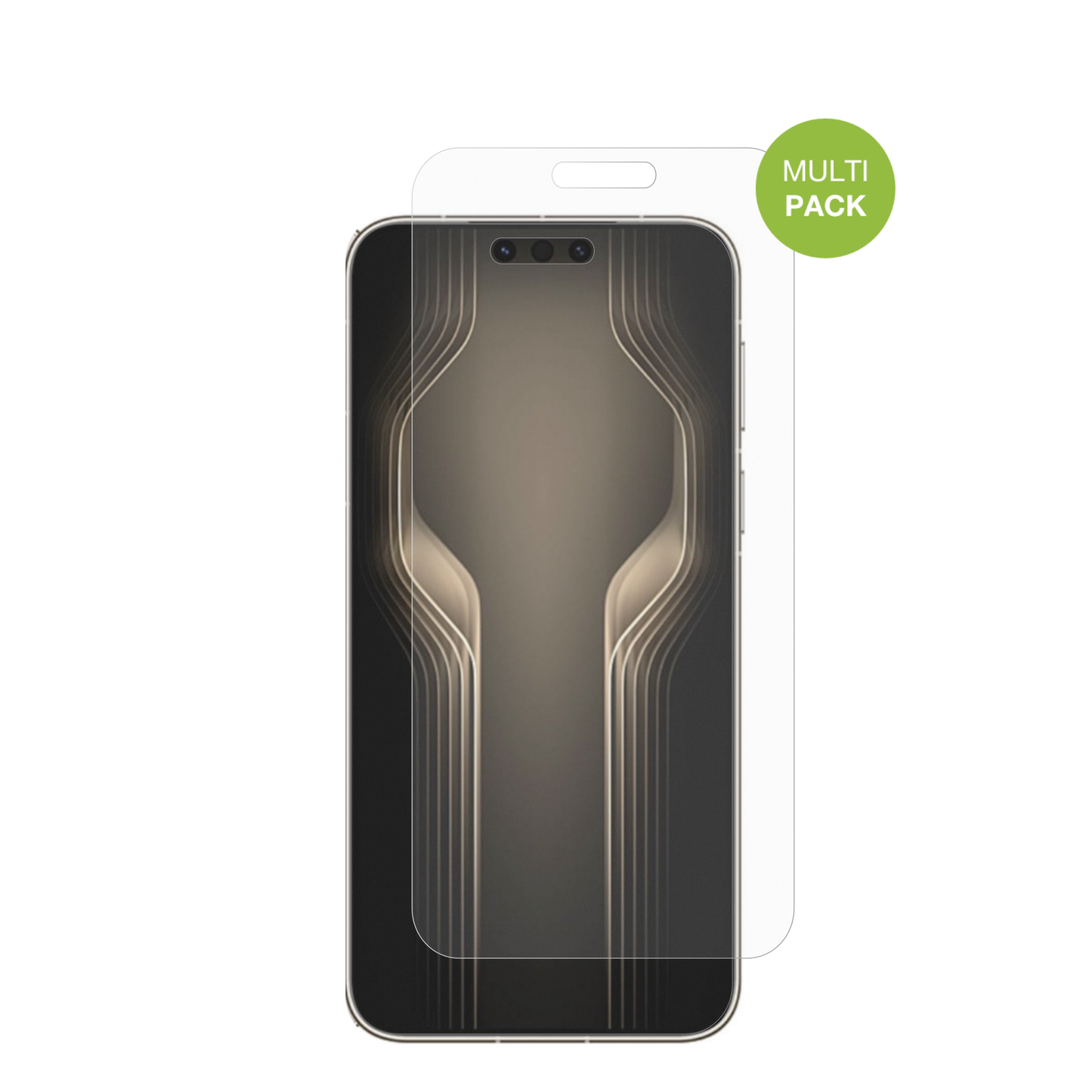 huaweimate 80 pro max mit aufgebrachter dipos Displayschutzfolie, die lästige Fingerabdrücke minimiert