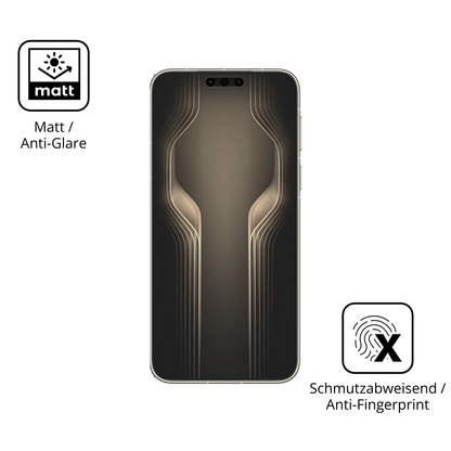 9H Hartbeschichtete, flexible Folie passend zugeschnitten für huaweimate 80 pro max