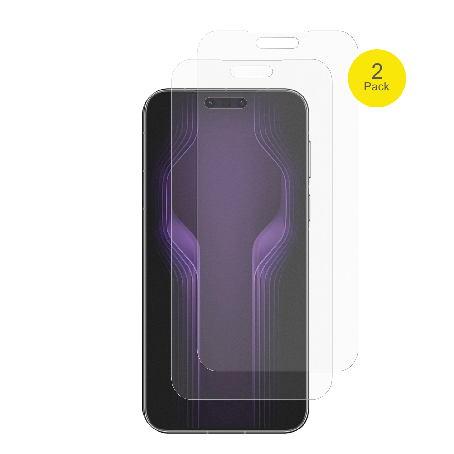 HuaweiMate 80 RS Ultimate mit aufgebrachter dipos Flex Schutzfolie, glasklare Darstellung ohne Einschränkungen