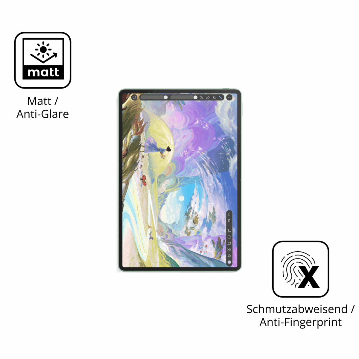2x Screen Protector for Huawei MatePad 11.5 2026 matte Flexible Glass 9H dipos