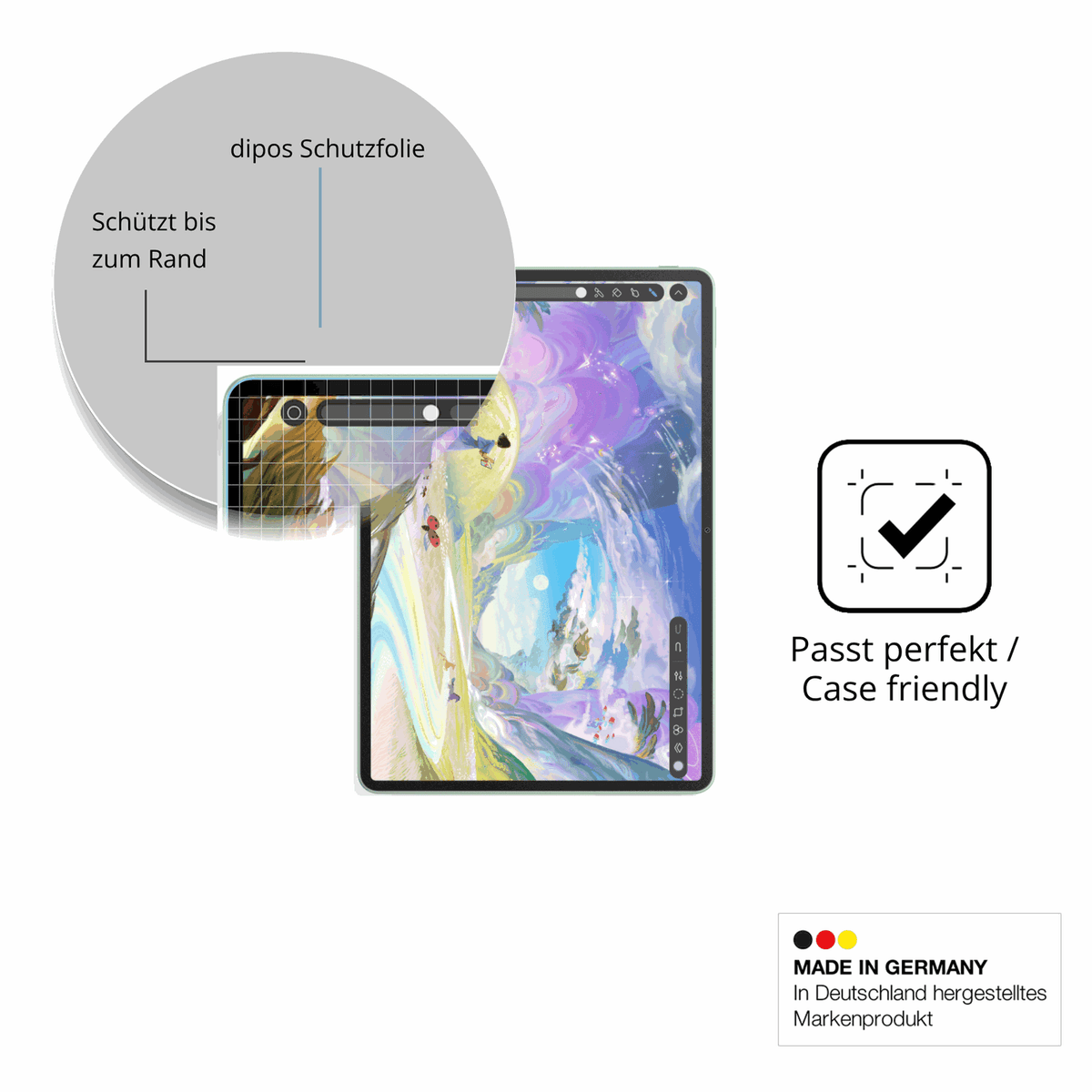2x Screen Protector for Huawei MatePad 11.5 2026 matte Flexible Glass 9H dipos