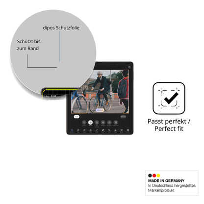 Besonders flexibler Displayschutz mit Anti-Shock-Schicht im Materialmix
