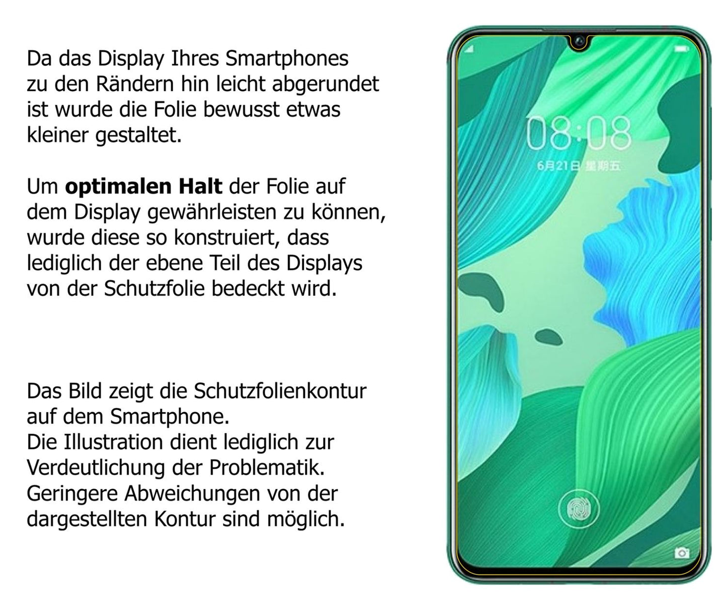 Huawei nova 5 Pro Screen Protector Privacy Filter 4-Way Protection dipos