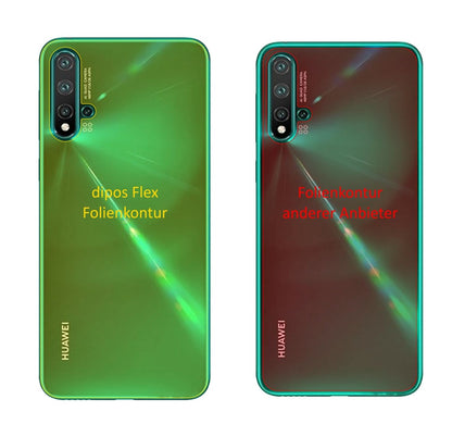 3x Screen Protector for Huawei nova 5 Pro back Protective Film covers 100% dipos