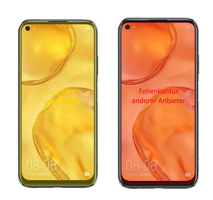 2x Screen Protector for Huawei nova 6 SE Protective Film covers 100% dipos Flex