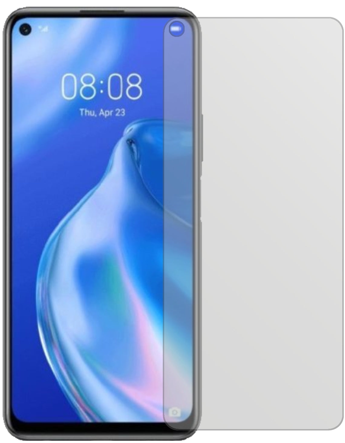1x Schutzfolie matt für Huawei P40 lite 5G Display-Schutzfolie