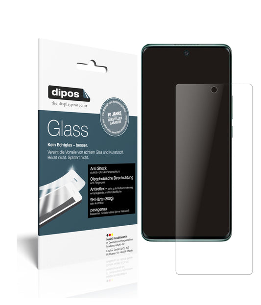 Matte Displayschutzfolie von dipos passend für Huawei Nova 8, 9H kratzfest und blasenfrei montiert
