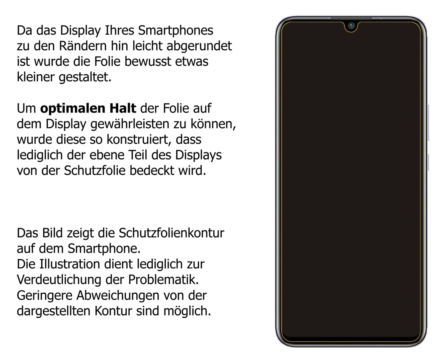 Dünne und klare Folie passend zugeschnitten für Huawei nova 8 SE