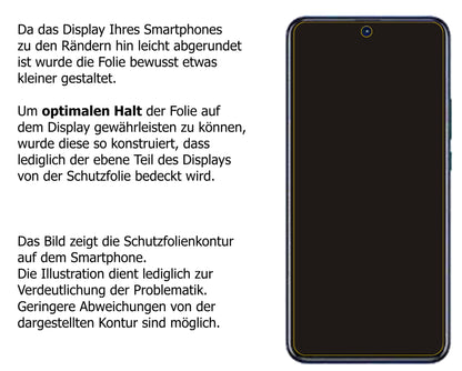 Dünne und klare Folie passend zugeschnitten für Huawei Nova 9