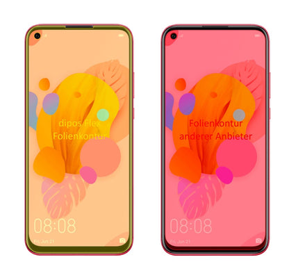 3x Screen Protector for Huawei P20 lite (2019) Protective Film covers 100% dipos