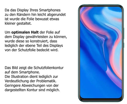 dipos 1x Matte Screen Protector for Huawei P Smart Pro (2019)