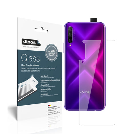 Perfekte Passform und ultimative Qualität: Unser 9H Panzerglas bietet Schutz für Huawei-Y9s Rückseite