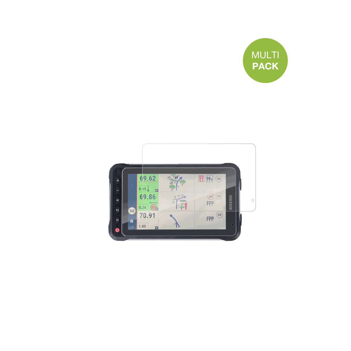 2x Screen Protector for Hugerock X72 Protection Anti Glare dipos