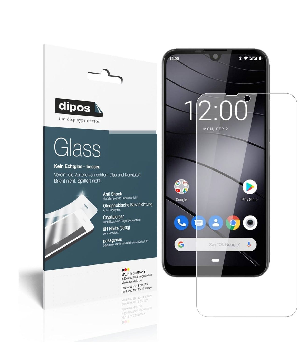 9H Clear Screen Protector for Gigaset GS190 – Shatterproof, Crystal Clear | dipos