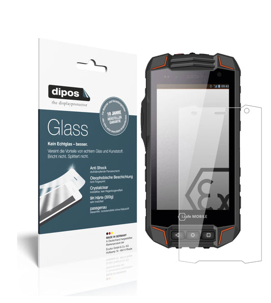 Perfekte Passform und ultimative Qualität: Unser 9H Panzerglas bietet Schutz für i.safe MOBILE-IS520.1