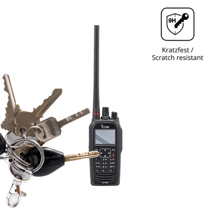 dipos Displayschutz für Icom IC-F4400DT, mattierte Oberfläche, robuste Festigkeit und perfekte Passform