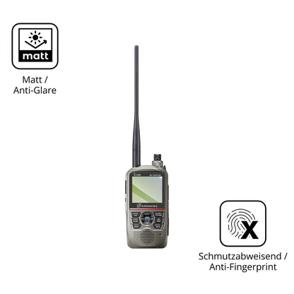 4x Screen Protector for Icom ID-52E PLUS 60th Protection Anti Glare dipos