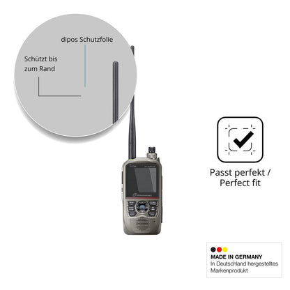 Screen Protector for Icom ID-52E PLUS 60th Privacy Filter 4-Way Protection dipos