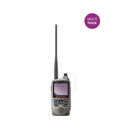 4x Screen Protector for Icom ID-52E PLUS 60th Protection Crystal Clear dipos