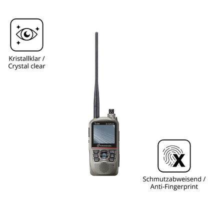 2x Screen Protector for Icom ID-52E PLUS 60th Flexible Glass 9H dipos