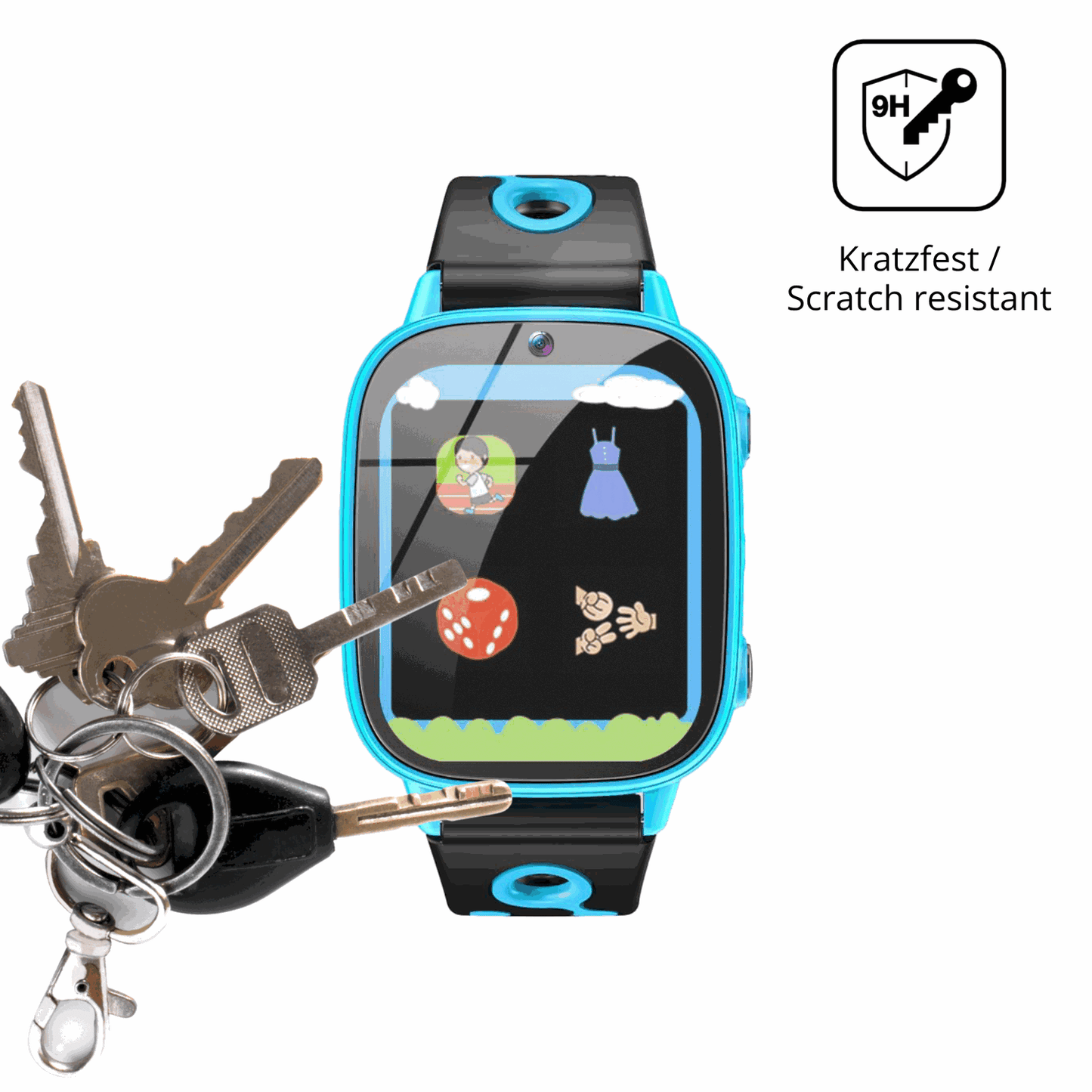 dipos Displayschutz für idomars M003bk 1.8 Zoll, mattierte Oberfläche, robuste Festigkeit und perfekte Passform