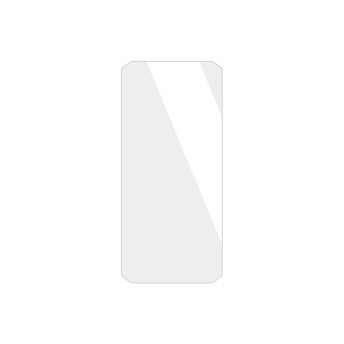 dipos Displayschutz für iGET T2, transparente Oberfläche, geringe Dicke und perfekte Passform