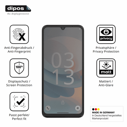 Privatsphäre-Schutz durch Sichtschutz-Folie passend zugeschnitten für iiif150action a5 pro