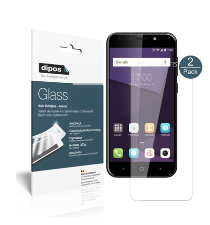 9H Clear Screen Protector for ZTE Blade A6 – Shatterproof, Crystal Clear | dipos
