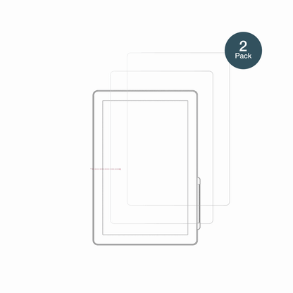 2x Screen Protector for IMIN D1 10.1 Zoll matte Flexible Glass 9H dipos
