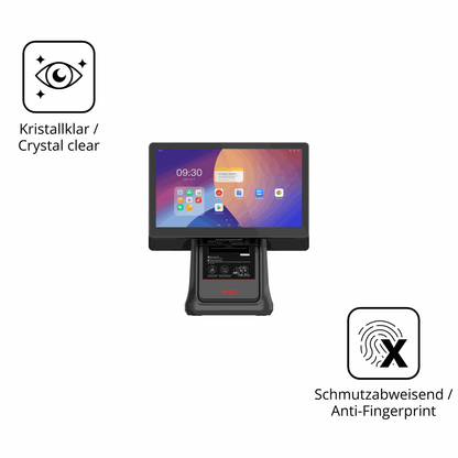 2x Screen Protector for IMIN D3 15.6 Zoll Flexible Glass 9H dipos