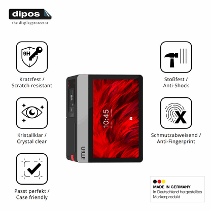 2x Screen Protector for IMIN Falcon 1 10.1 Zoll Flexible Glass 9H dipos