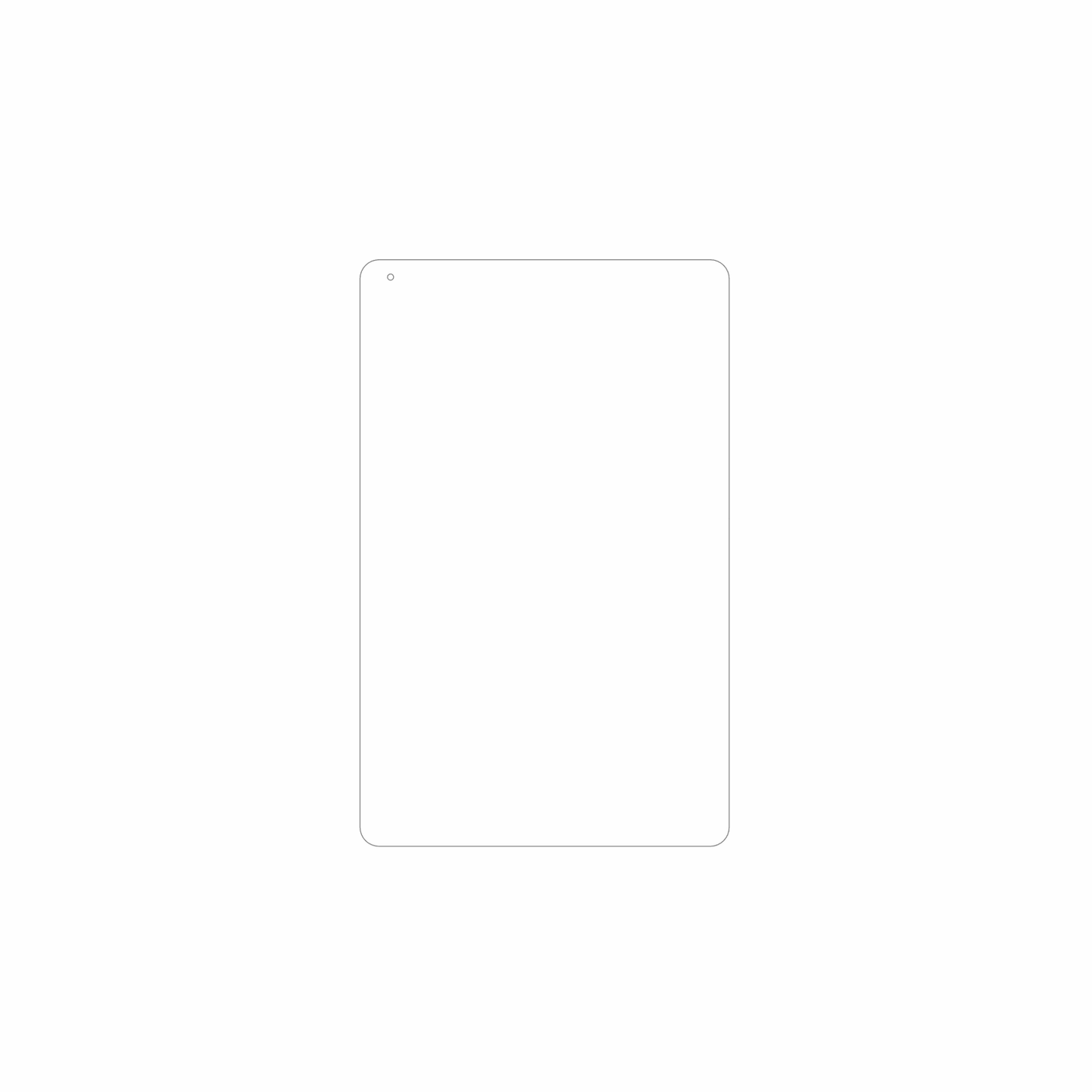 2x Screen Protector for IMIN M2 MAX 8 Zoll Protection Anti Glare dipos