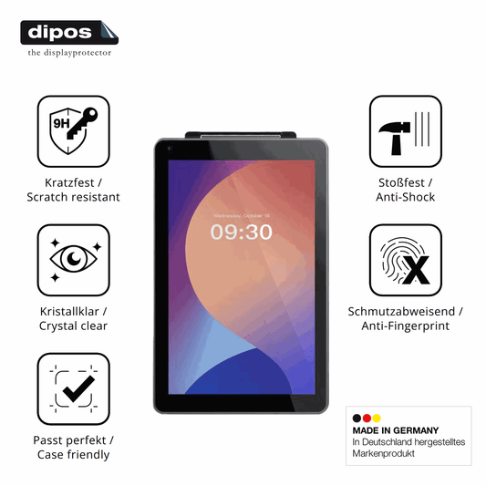 Displayschutz hergestellt in Deutschland, höchste Qualität made in Germany